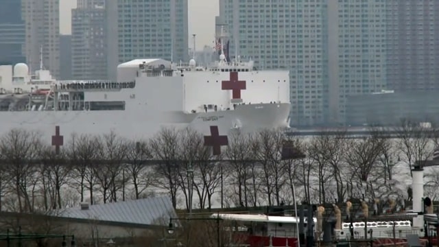 Giant US Navy Comfort