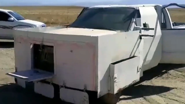 caminhonete blindada