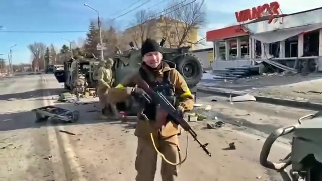 Soldados Ulcranianos